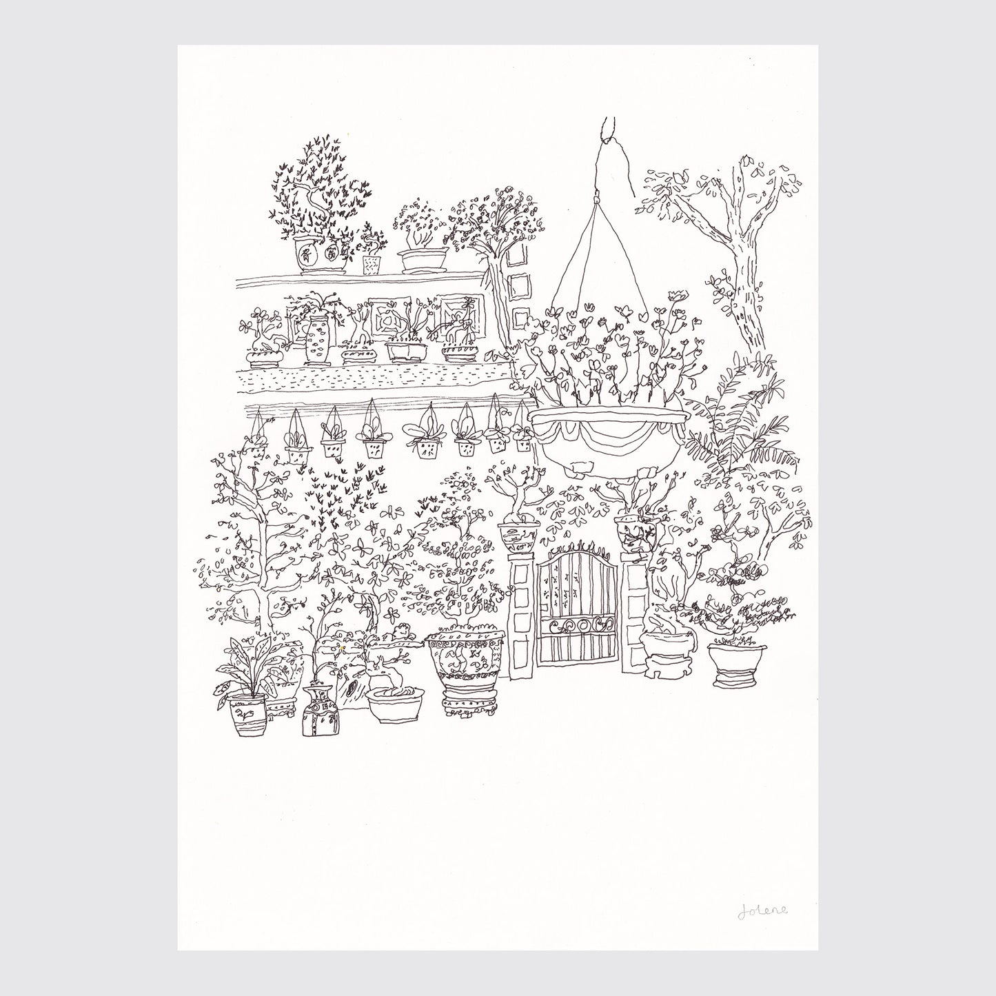 Hoi An Gardens (30 x 21 cm)