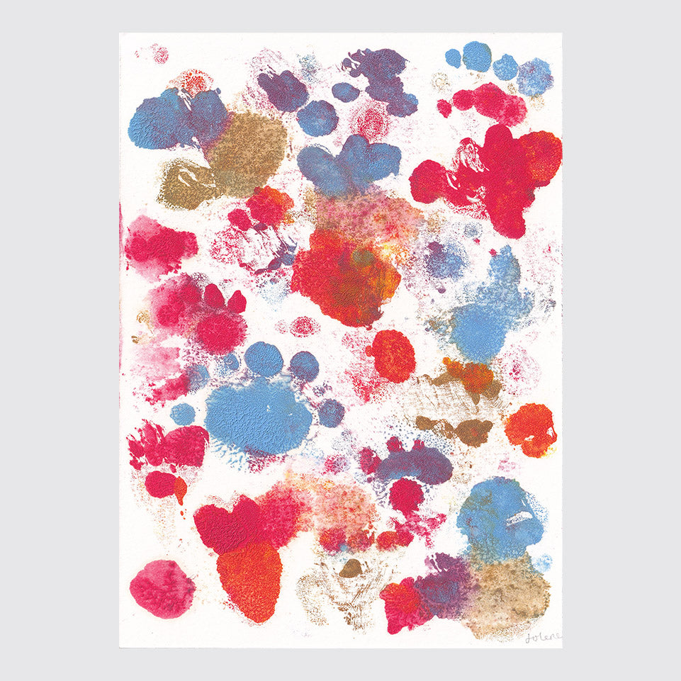 Oil Paint Monotype 1 (15 x 11 cm)