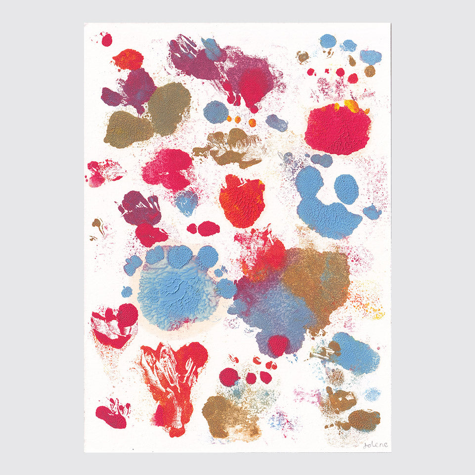 Oil Paint Monotype 2 (15 x 11 cm)