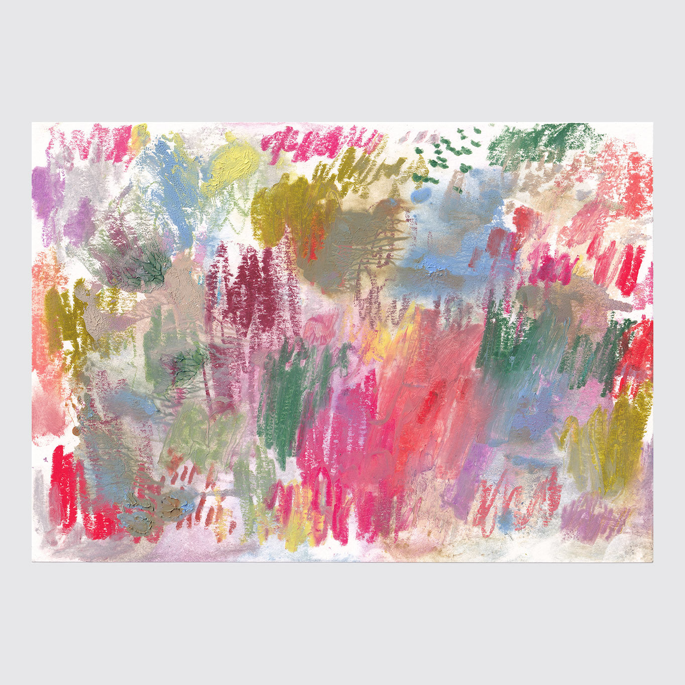 Scratchy Rainbow 1 (15 x 21 cm)