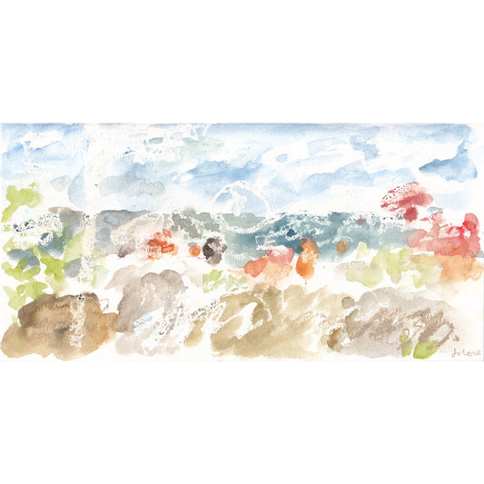 Blurry Beach (11 x 21 cm)