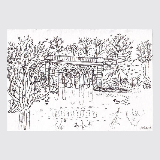 Hampstead Heath Viaduct (7 x 11 cm)