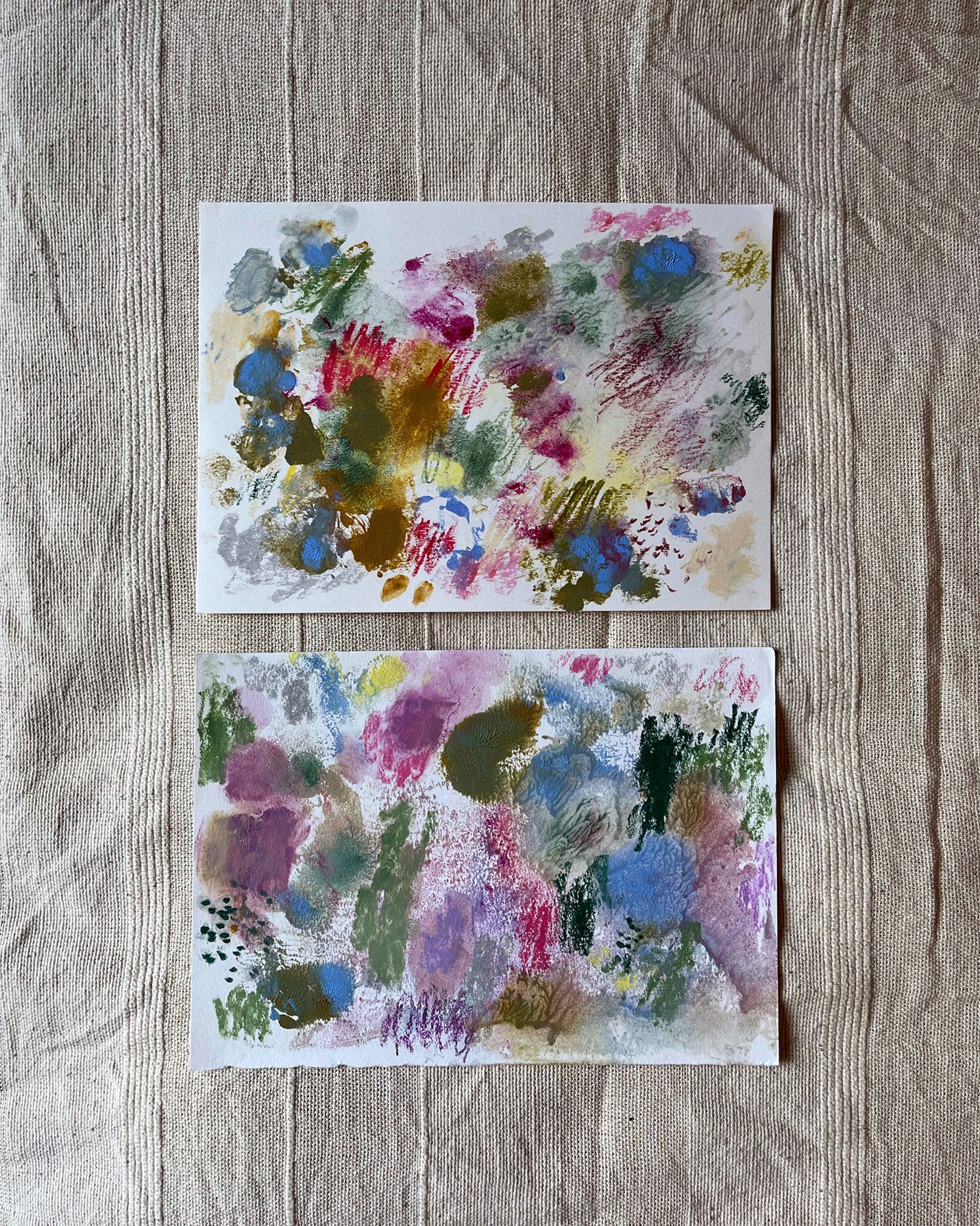 Melted Flowers 1 (15 x 21 cm)