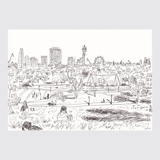 Primrose Hill Lunch (15 x 21 cm)